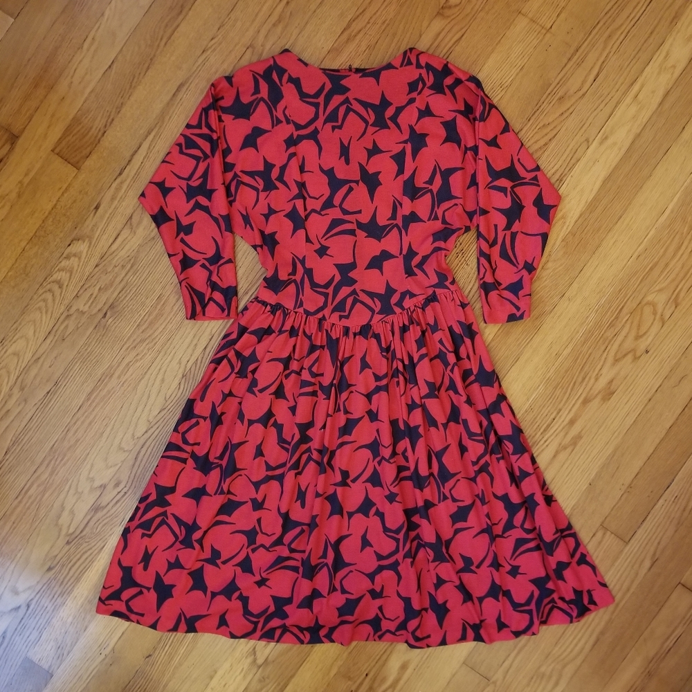 Vintage Bedford Fair Halloween Bat Dress